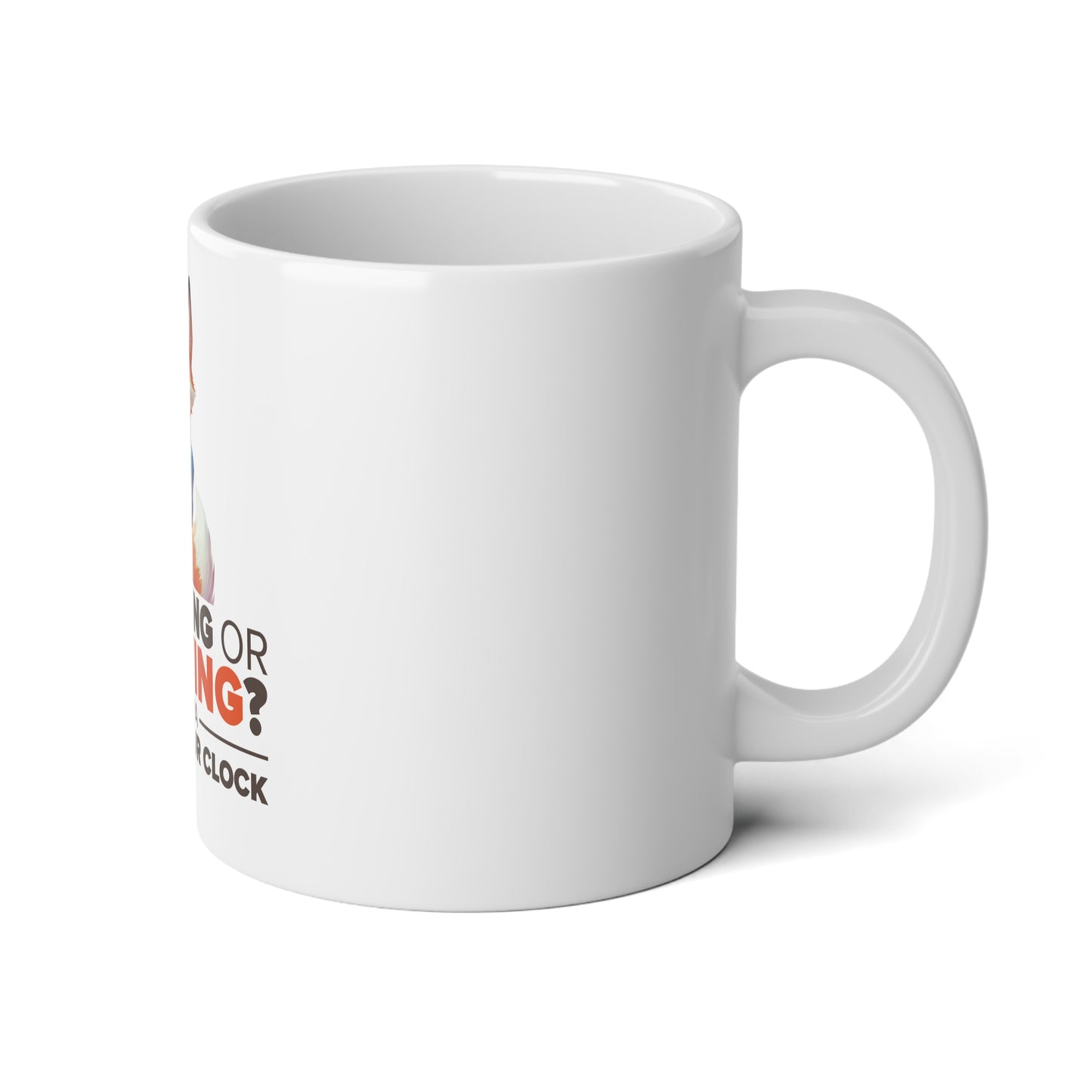 Vavida - Outfox Your Clock - Jumbo Mug, 20oz