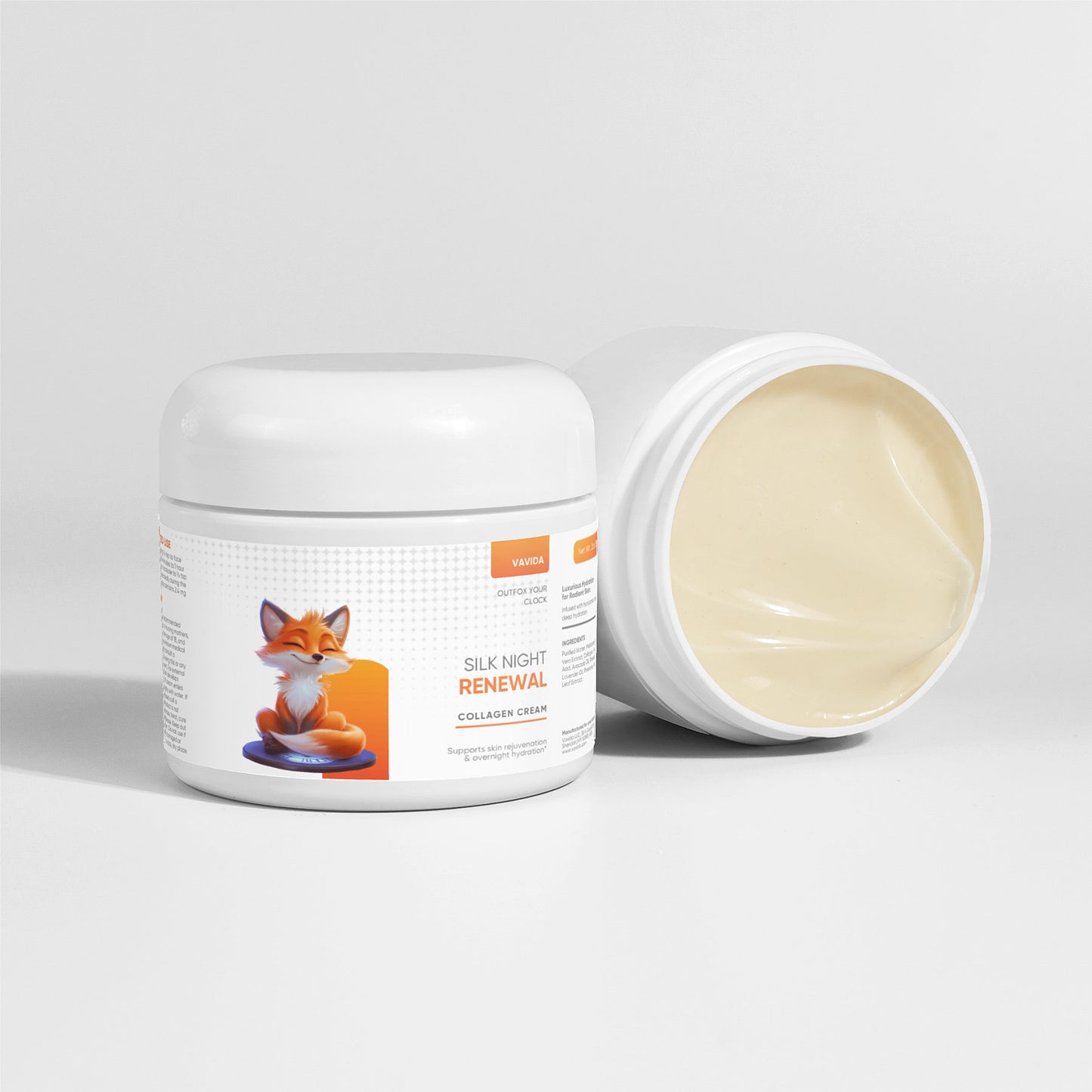 VAVIDA Silk Night Renewal Collagen Cream