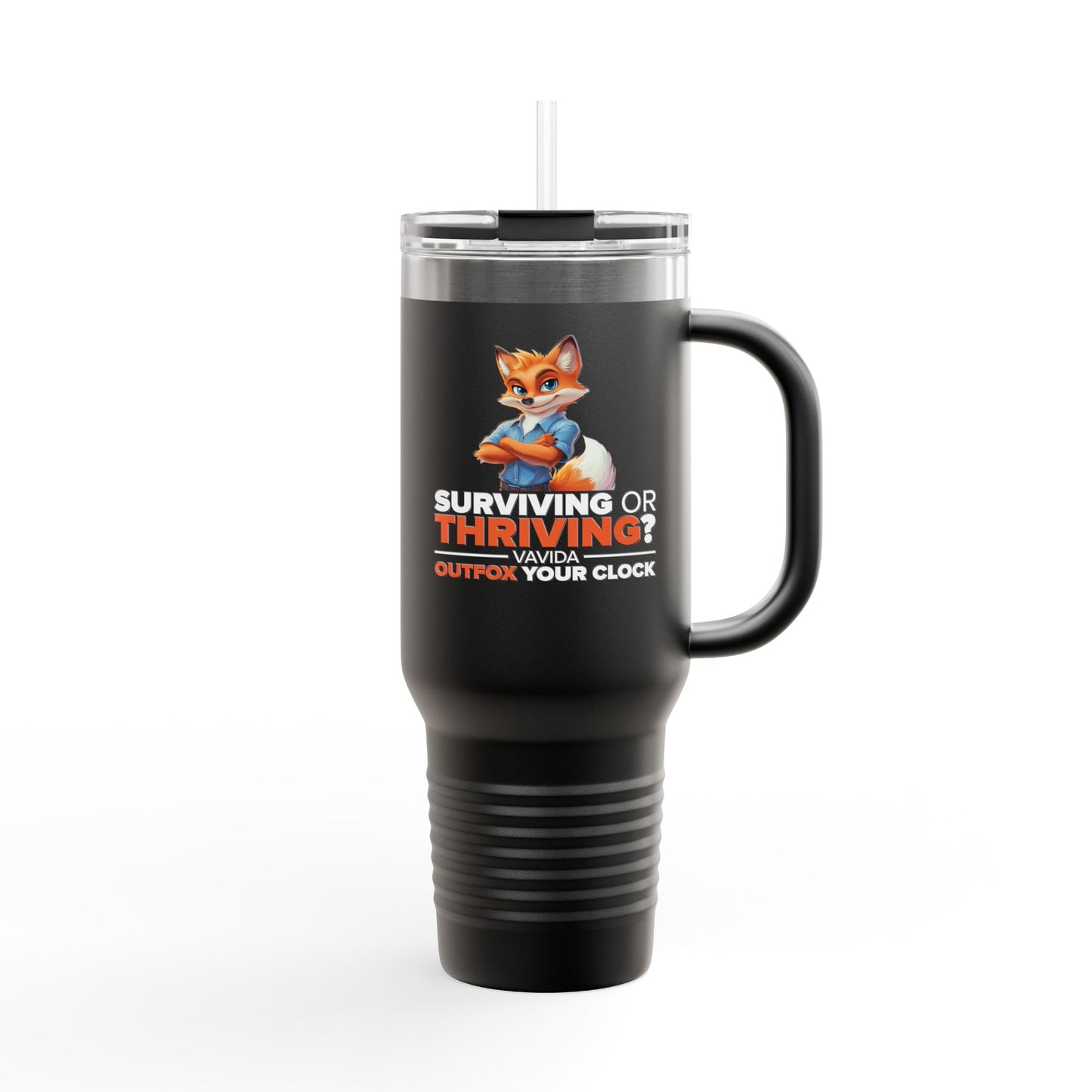 Vavida Insulated Travel Mug – 40oz of “I’ve Got This” Energy