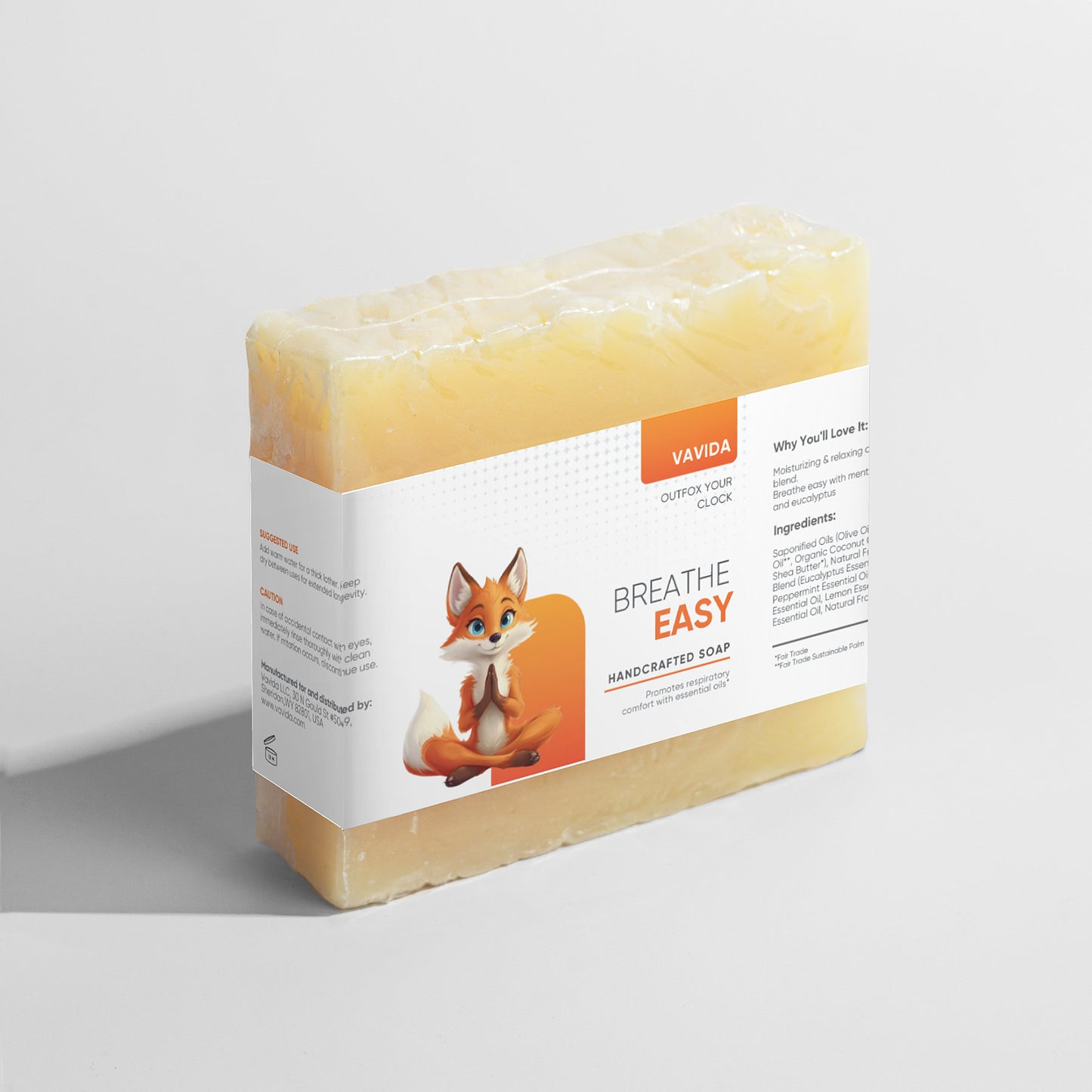 VAVIDA Breathe Easy Handcrafted Soap