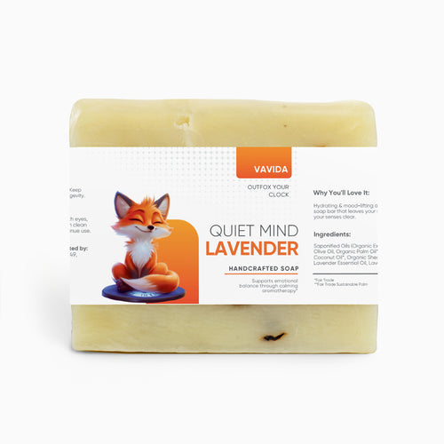 VAVIDA Quiet Mind Lavender Handcrafted Soap