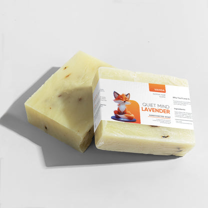 VAVIDA Quiet Mind Lavender Handcrafted Soap