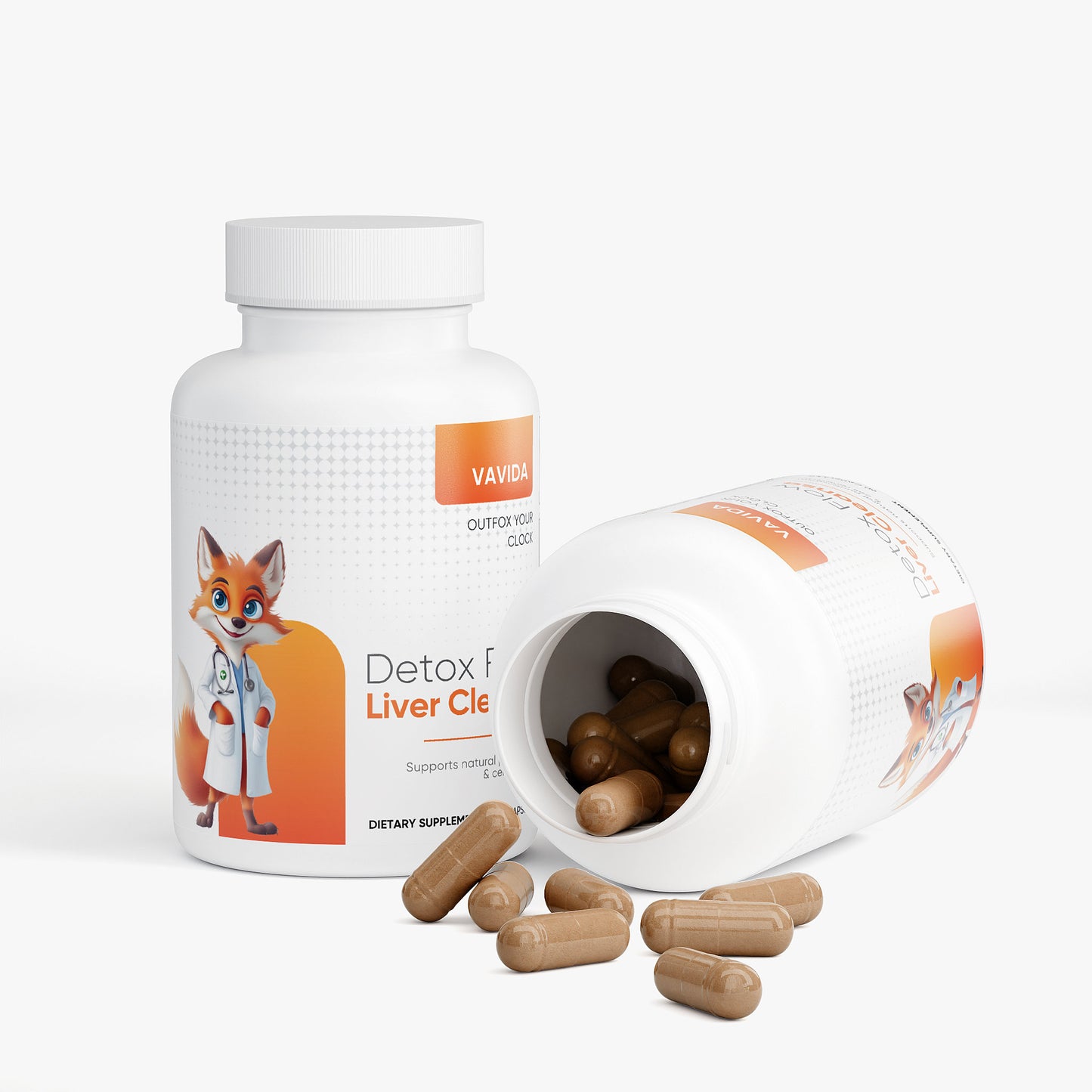 VAVIDA Detox Flow Liver Cleanse Capsules