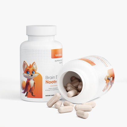 VAVIDA Brain Boost Nootropics Capsules