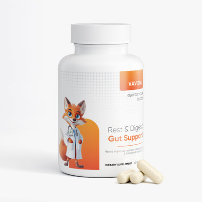 VAVIDA Rest & Digest Gut Support Capsules