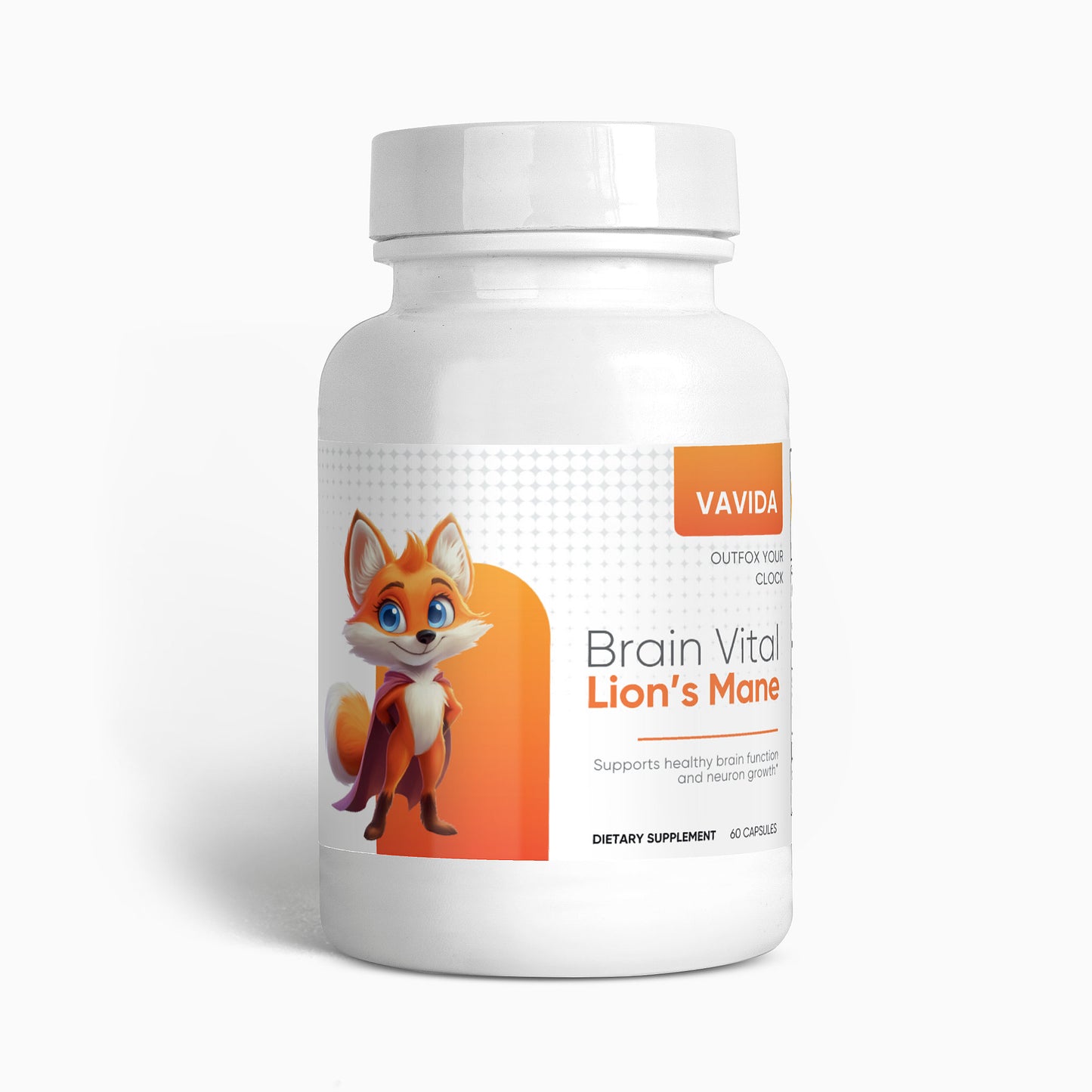 VAVIDA Brain Vital Lion's Mane Capsules